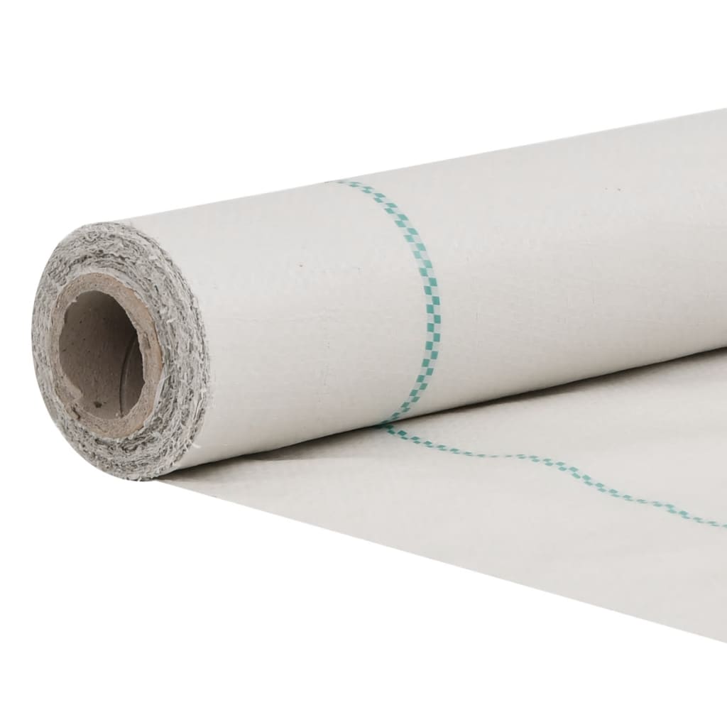 vidaXL Μεμβράνη Εδαφοκάλυψης Λευκή 4x100 μ. από Πολυπροπυλένιο