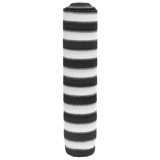 vidaXL Δίχτυ Σκίασης Ανθρακί/Λευκό 1,8x50 μ. από HDPE 195 γρ./μ²