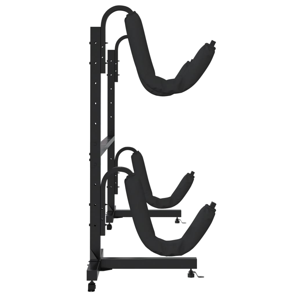 vidaXL Ράφι Αποθήκευσης Καγιάκ για 2 Καγιάκ 250x57x127,5 εκ. Ατσάλι