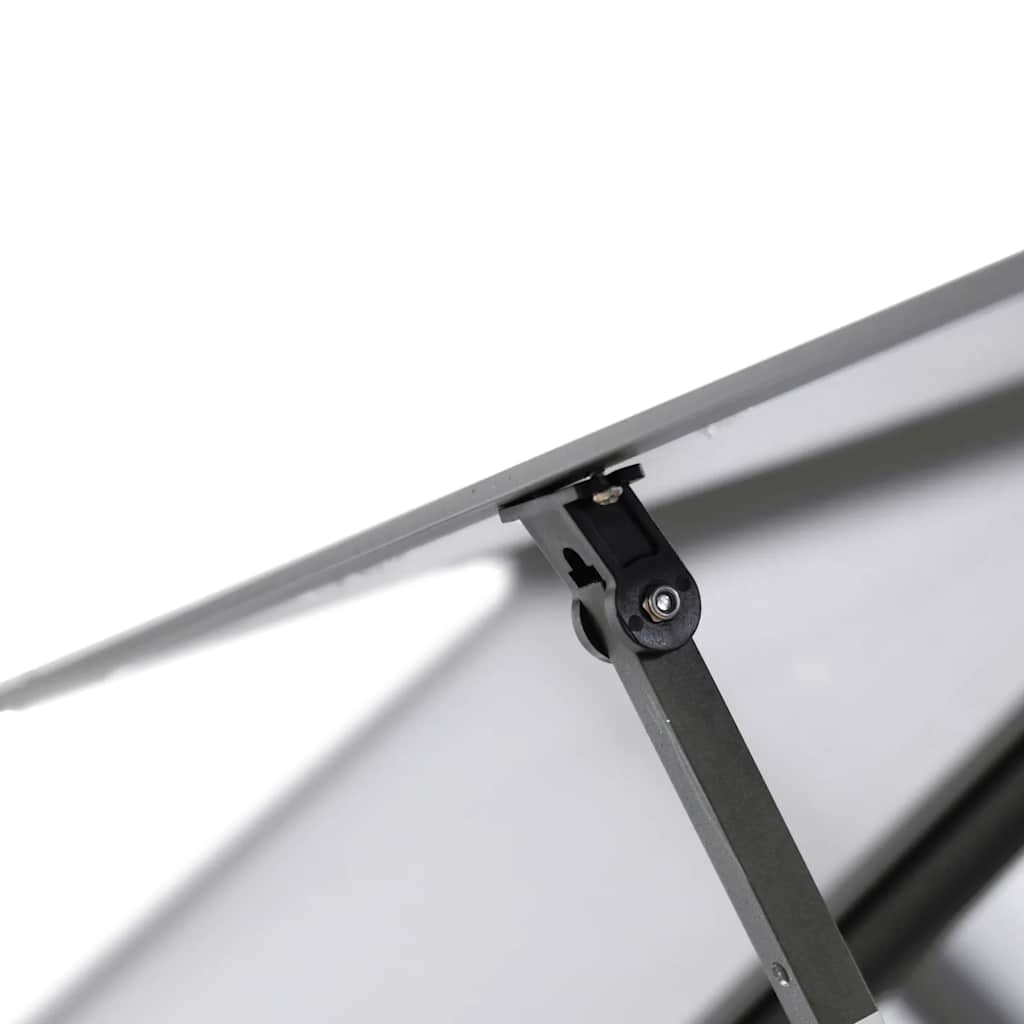 vidaXL Θερμοκήπιο με Πλαίσιο Βάσης Ανθρακί 169x114x202 εκ. Αλουμίνιο