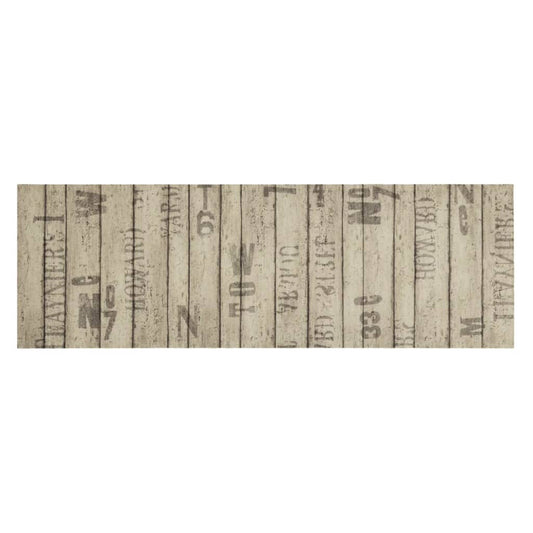 vidaXL Χαλί Κουζίνας Πλενόμενο Σχέδιο Φράχτης 60 x 180 εκ. Βελούδινο