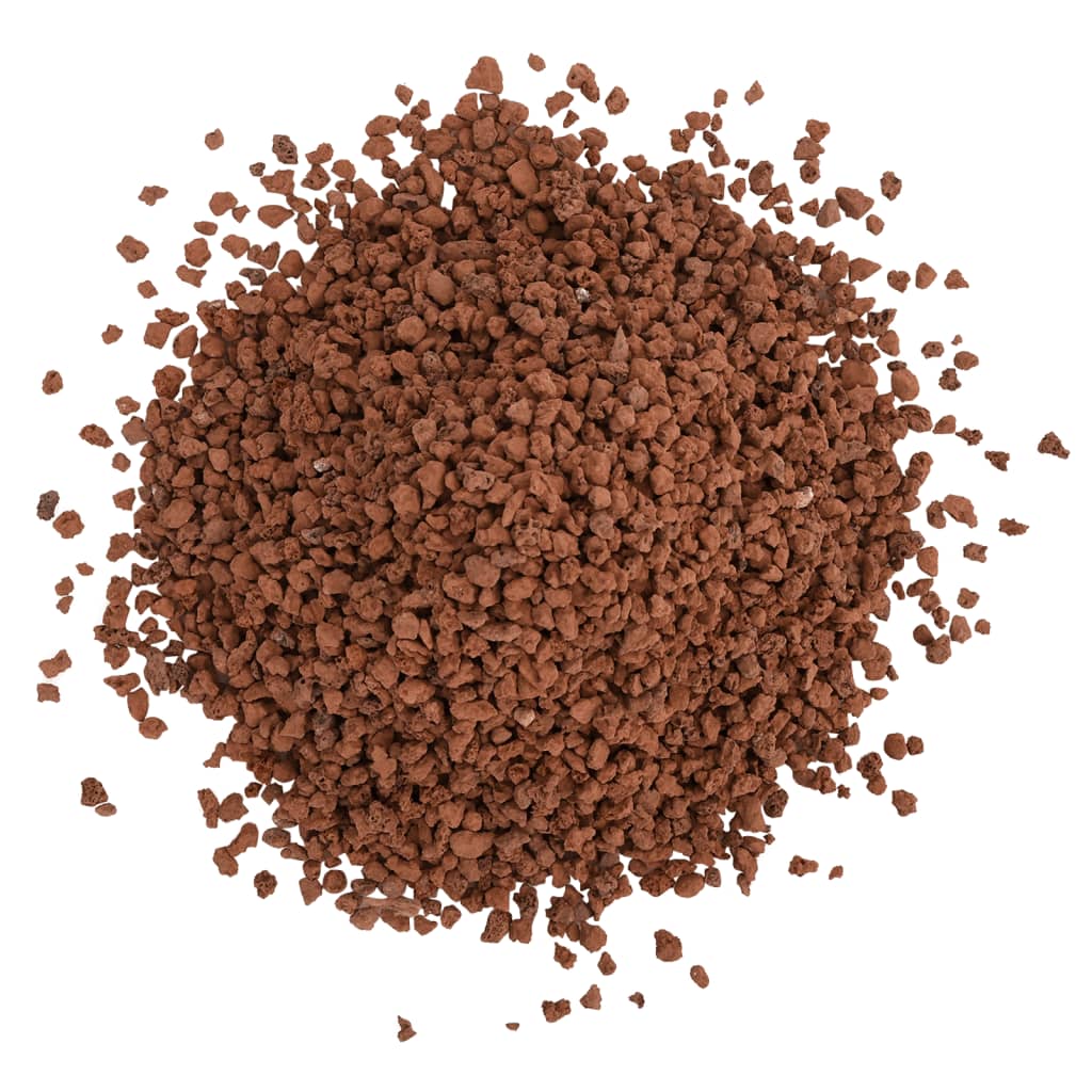 vidaXL Πέτρες Ηφαιστειακές 25 Κιλά Κόκκινες 5-8 χιλ.