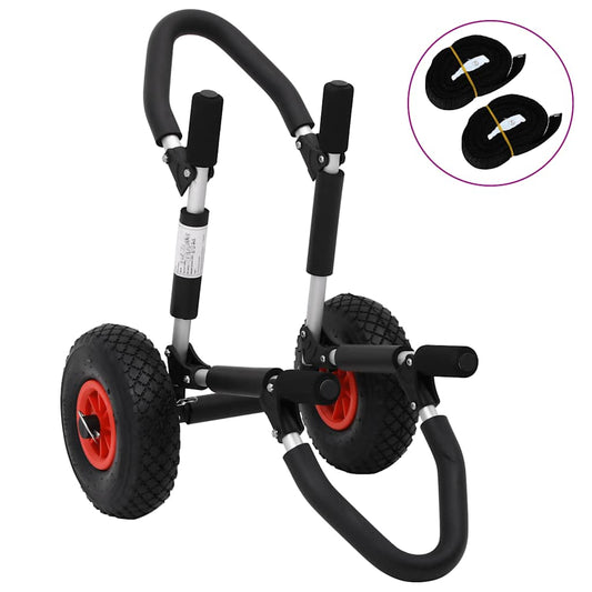 vidaXL Καροτσάκι SUP για ιστιοσανίδα Πτυσσόμενο 45 κ. Αλουμινίου