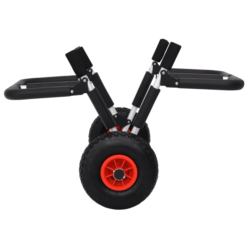 vidaXL Καροτσάκι SUP για 2 σανίδες σερφ Πτυσσόμενο 90 κ. Αλουμινίου