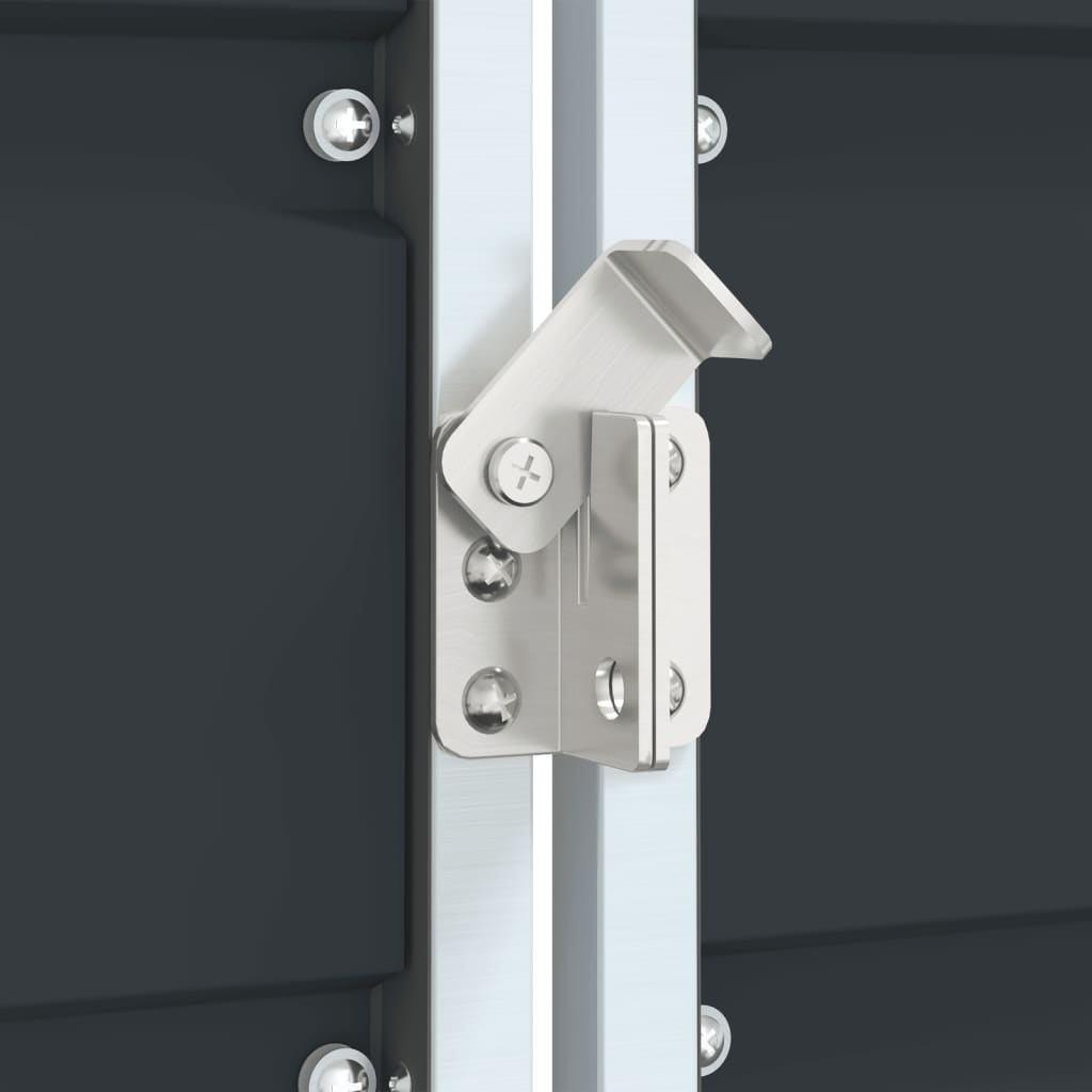 vidaXL Πλαίσιο Κάδων Απορριμμάτων Διπλό Κάδοι 144x81x113 εκ. Ατσάλι