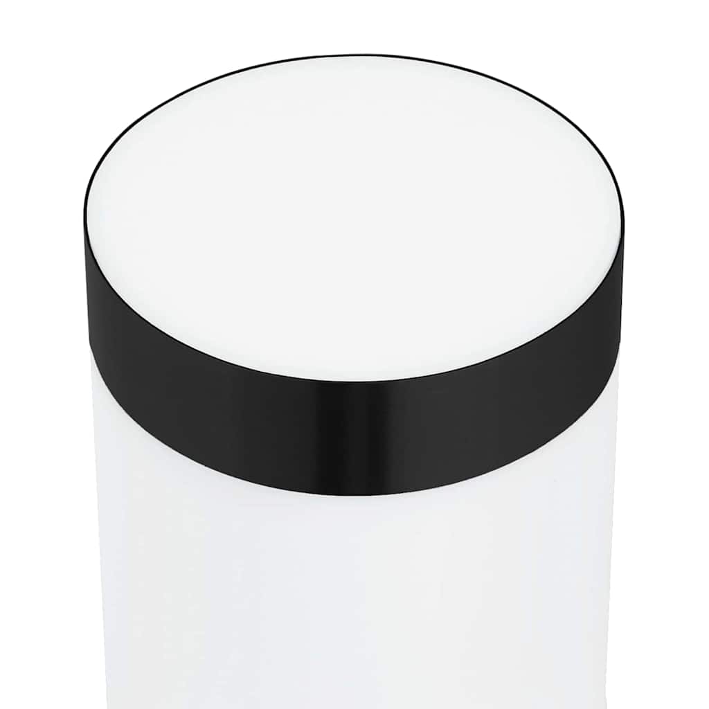 vidaXL Εξωτερικά Φωτιστικά Τοίχου 2 pcs Μαύρο 12 x 7.5 x 27 εκ