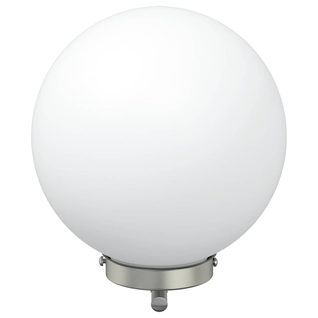 vidaXL Επιτοίχιο φωτιστικό εξωτερικού χώρου Ασημί 29 x 25 x 33 εκ.