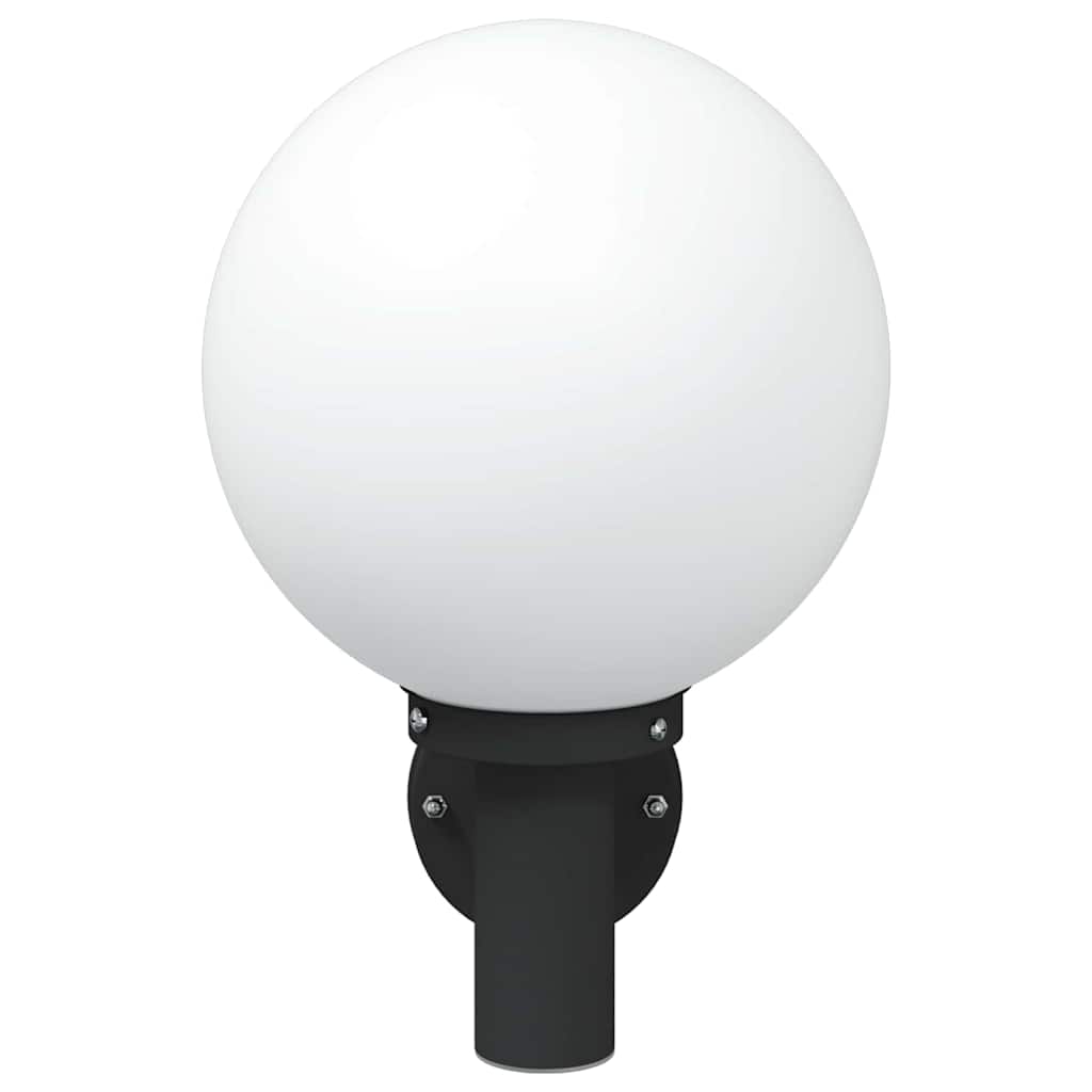 vidaXL Εξωτερικά Φωτιστικά Τοίχου 2 pcs Μαύρο 28 x 25 x 38 εκ