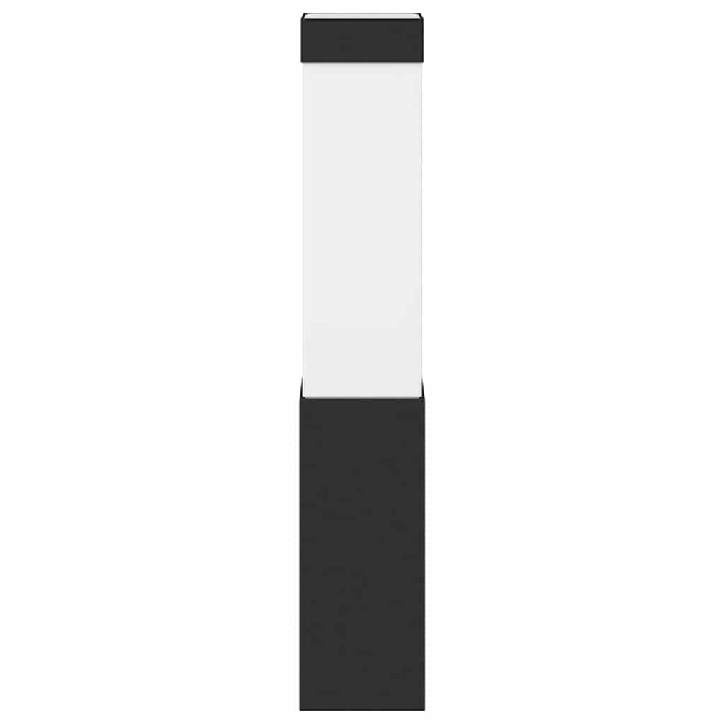 vidaXL Επιτοίχιο φωτιστικό εξωτερικού χώρου Μαύρο 10.5 x 6 x 35 εκ.