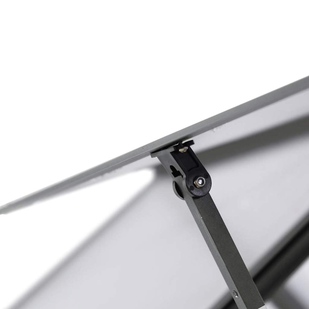 vidaXL Θερμοκήπιο με Πλαίσιο Βάσης Ανθρακί 334x169x195 εκ. Αλουμίνιο