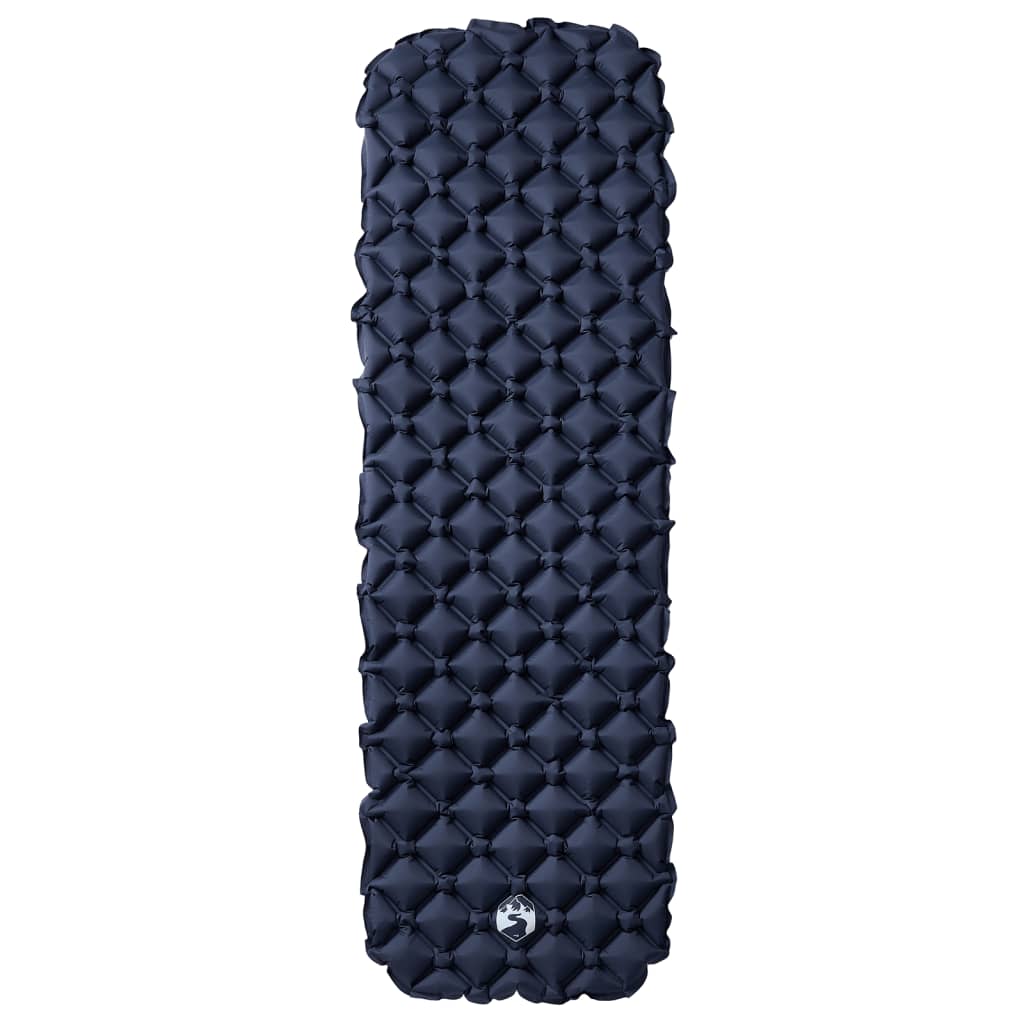 vidaXL Στρώμα Κάμπινγκ Φουσκωτό Μονό Γκρι 190x58x6 εκ.