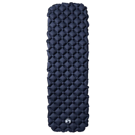 vidaXL Στρώμα Κάμπινγκ Φουσκωτό Μονό Γκρι 190x58x6 εκ.