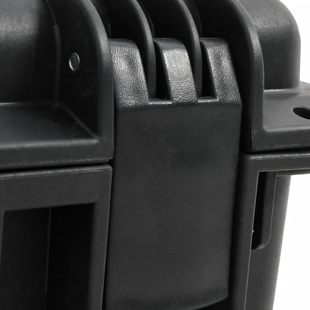 vidaXL Θήκη Πτήσης Φορητή Μαύρη 50,5x37x14,5 εκ. από Πολυπροπυλένιο