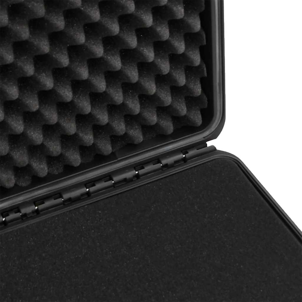 vidaXL Θήκη Πτήσης Φορητή Μαύρη 54x41,5x29 εκ. από Πολυπροπυλένιο