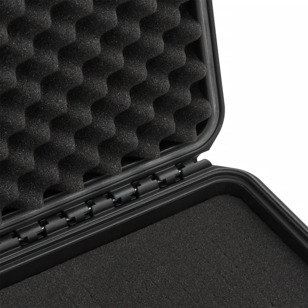 vidaXL Θήκη Πτήσης Φορητή Μαύρη 79,5x51,5x30,5 εκ. από Πολυπροπυλένιο