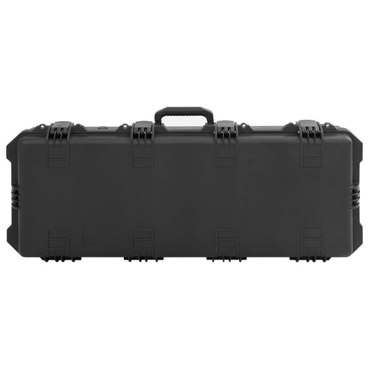 vidaXL Θήκη Πτήσης Φορητή Μαύρη 100,5x42x17 εκ. από Πολυπροπυλένιο