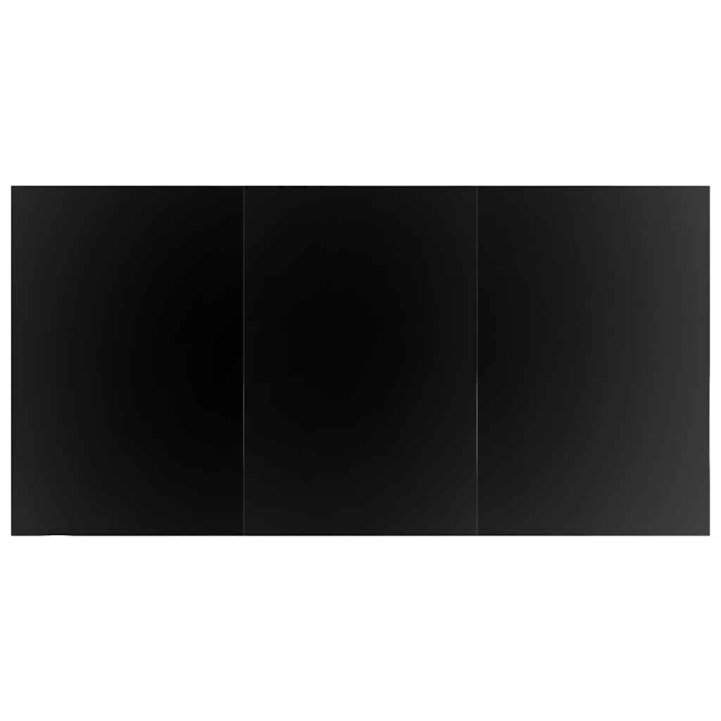 vidaXL Σετ Τραπεζαρίας Κήπου 5 Τεμαχίων Μαύρο Πολυ Ράταν