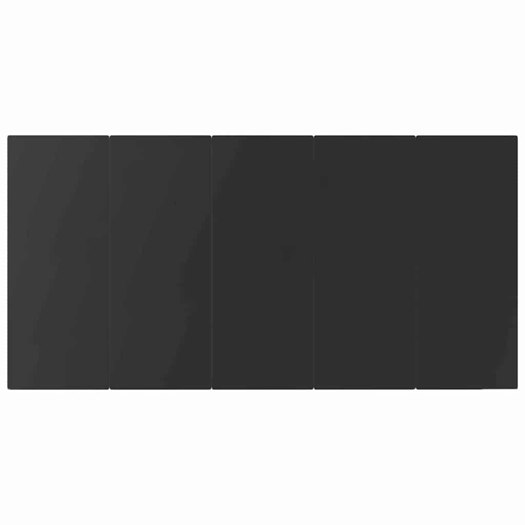 vidaXL Σετ Τραπεζαρίας 9 Τεμαχίων Γκρι Πολυ Ρατάν