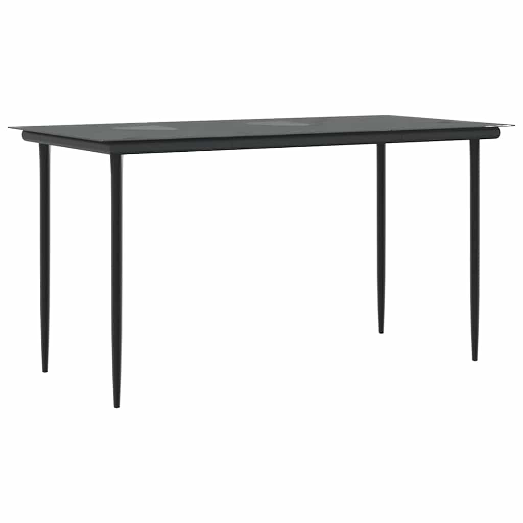 vidaXL Σέτ φαγητού για κήπο με μαξιλάρι 5 pcs Μπεζ συνθετικό ρατάν