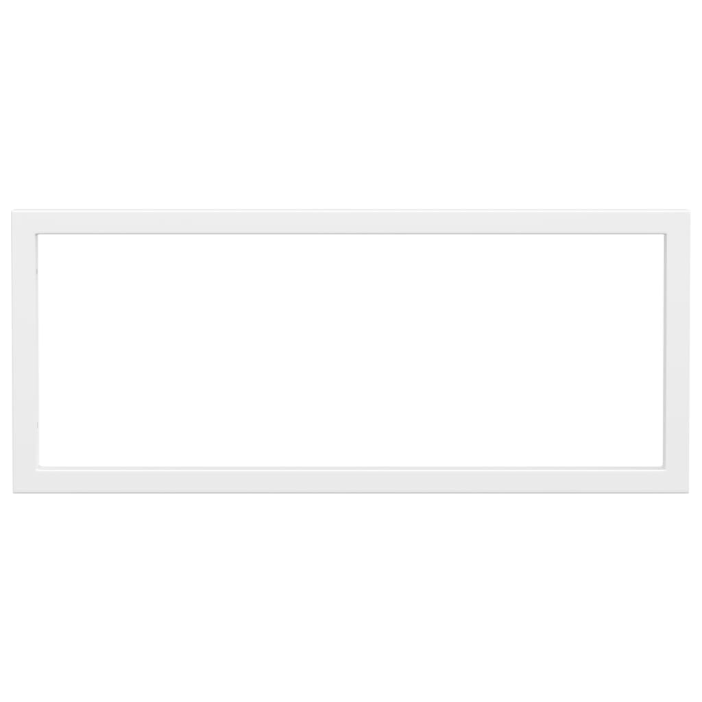 vidaXL Βραχίονες Ραφιών για Νιπτήρα Ορθ. 2 Τεμ. Λευκοί Χάλυβας