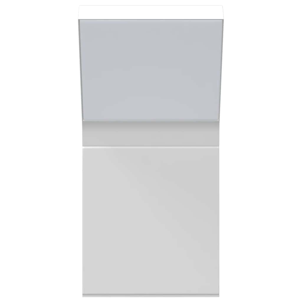 vidaXL Φωτιστικά Εξ. Χώρου LED Λευκό από Χυτό Αλουμίνιο