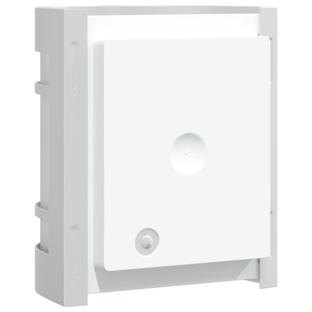 vidaXL Φωτιστικά Τοίχου Εξωτερ. Χώρου 2 τεμ. Ασημί Ανοξείδωτο Ατσάλι