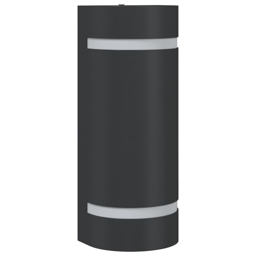 vidaXL Φωτιστικά Εξ. Χώρου Μαύρα από Χυτό Αλουμίνιο