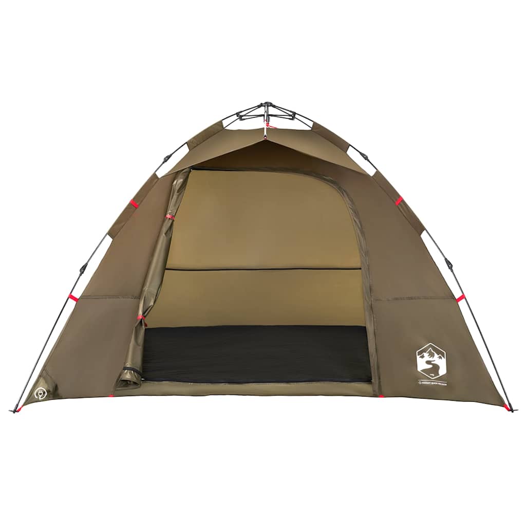 vidaXL Σκηνή Ψαρέματος 4 Ατόμων Ταχείας Απελευθέρωσης Πράσινη Λαδί