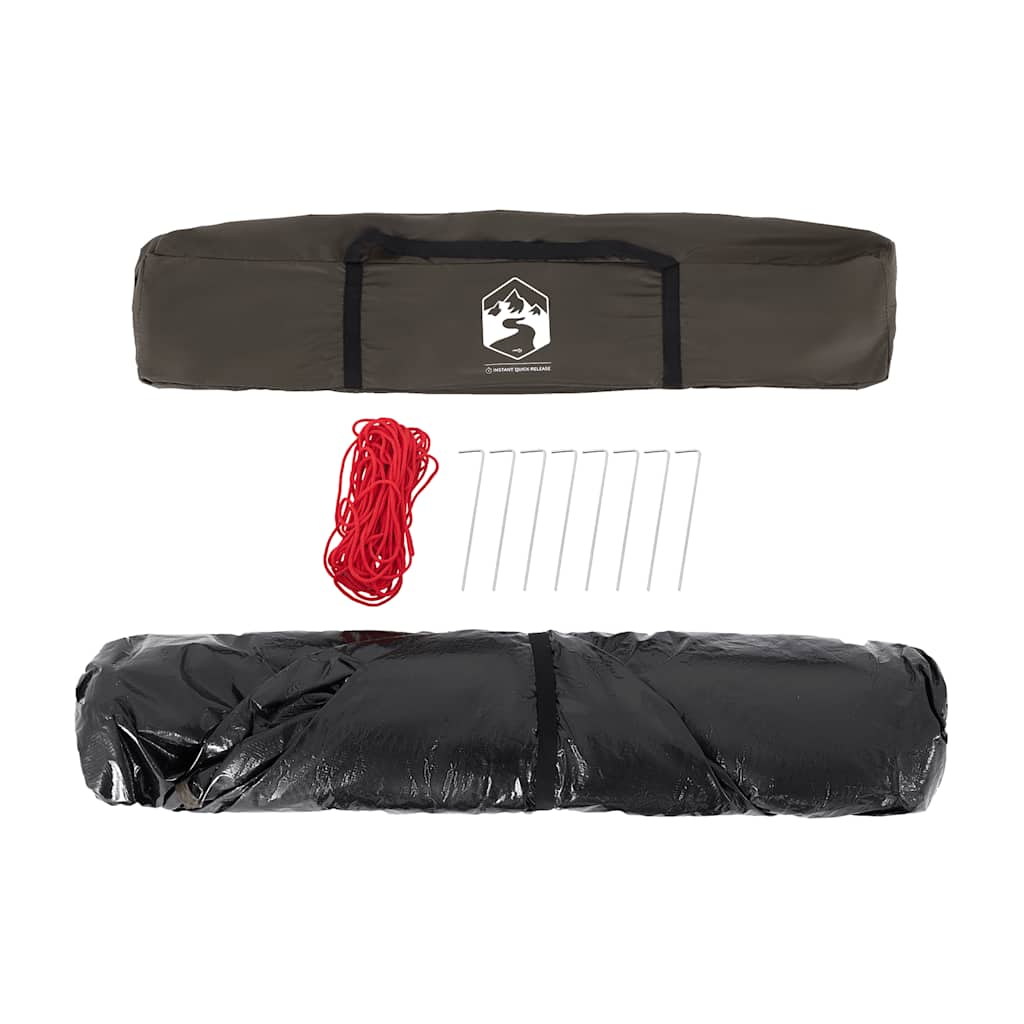 vidaXL Σκηνή Ψαρέματος 4 Ατόμων Ταχείας Απελευθέρωσης Καφέ