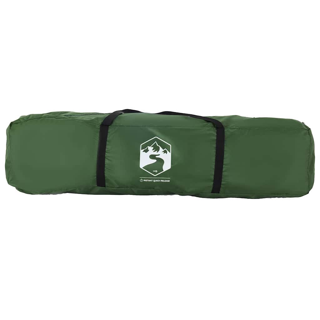 vidaXL Σκηνή Κάμπινγκ με Καμπίνα 4 Ατόμων Ταχείας Απελ. Πράσινη