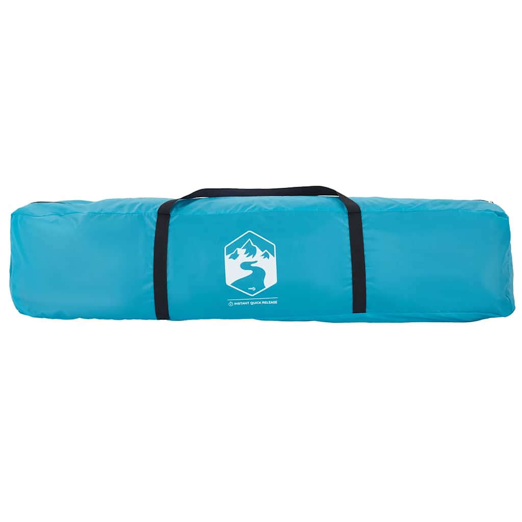 vidaXL Σκηνή Κάμπινγκ με Καμπίνα 4 Ατόμων Ταχείας Απελ. Μπλε