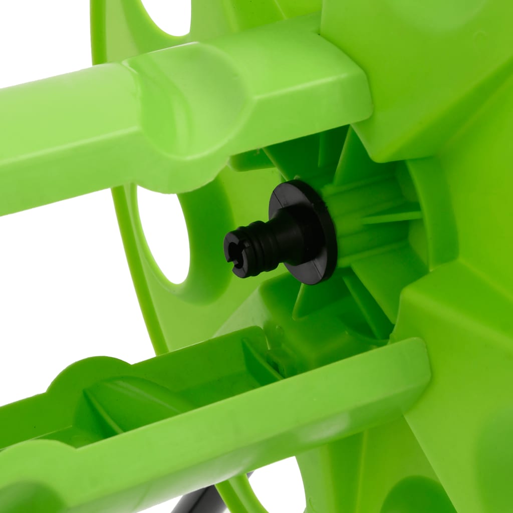 vidaXL Ανέμη Ποτίσματος Τροχήλατη για Πράσινη 60 μ. 1/2" Ατσάλινη