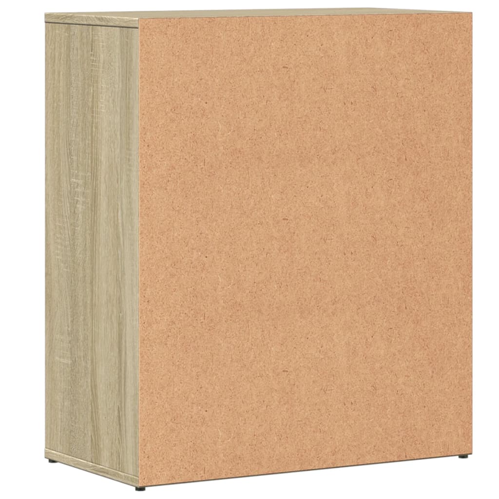 vidaXL Βοηθητικά Ντουλάπια 2 τεμ. Sonoma Δρυς 60x31x70 εκ. Επεξ. Ξύλο