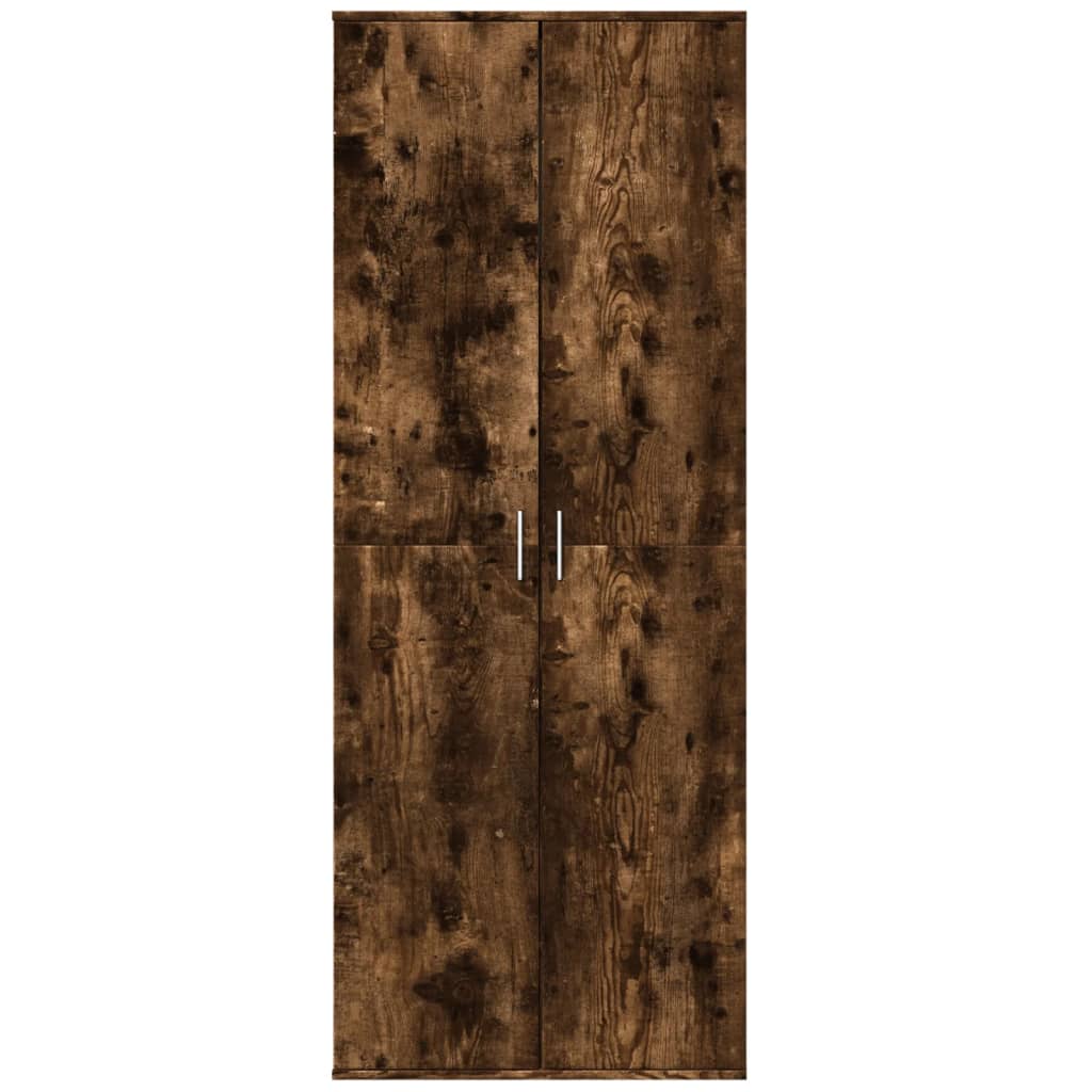 vidaXL Ντουλάπα Καπνιστή Δρυς 70x35x180 εκ. από Επεξεργασμένο Ξύλο