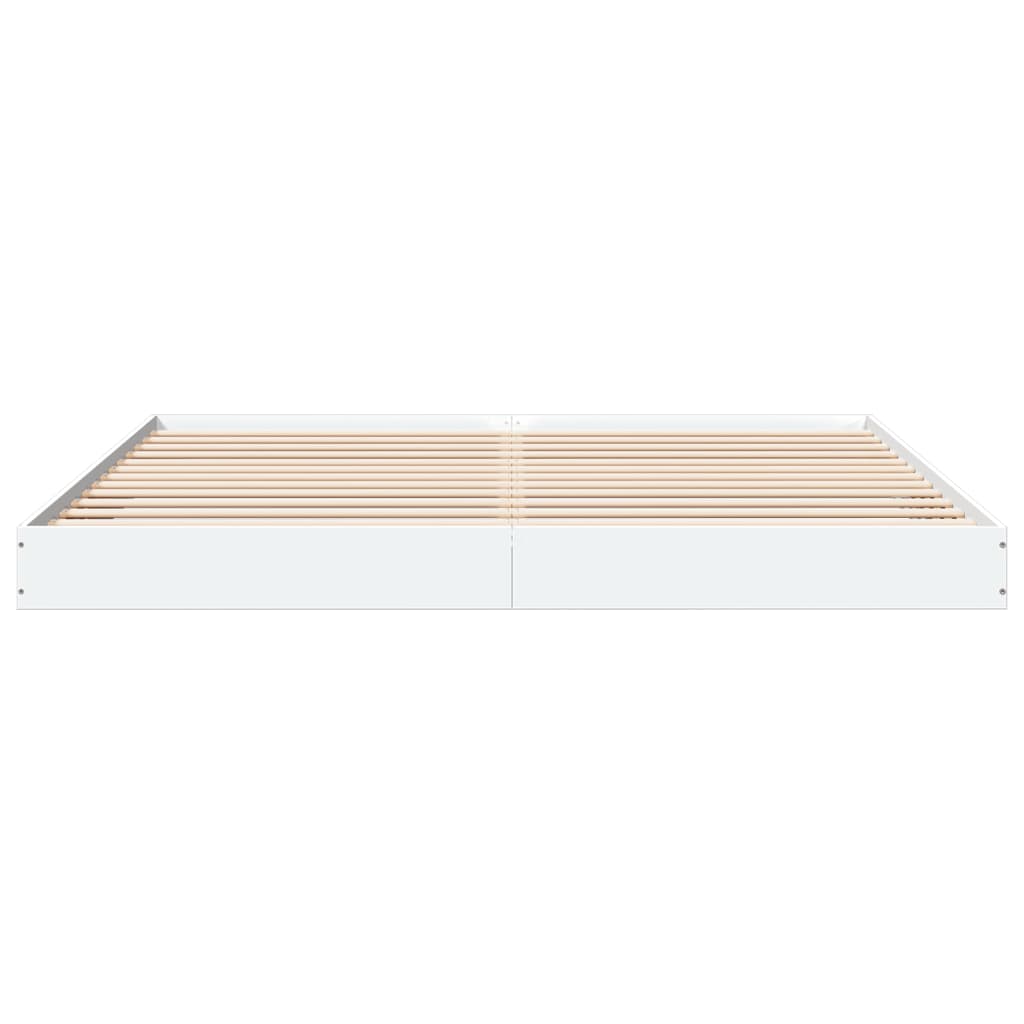 vidaXL Πλαίσιο κρεβατιού χωρίς στρώμα 180x200 εκ. Επεξεργασμένο Ξύλο