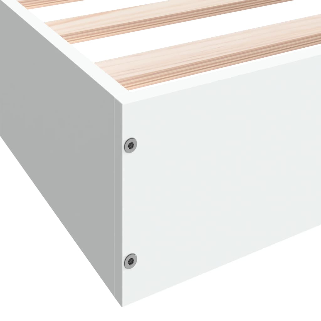 vidaXL Πλαίσιο κρεβατιού χωρίς στρώμα 180x200 εκ. Επεξεργασμένο Ξύλο