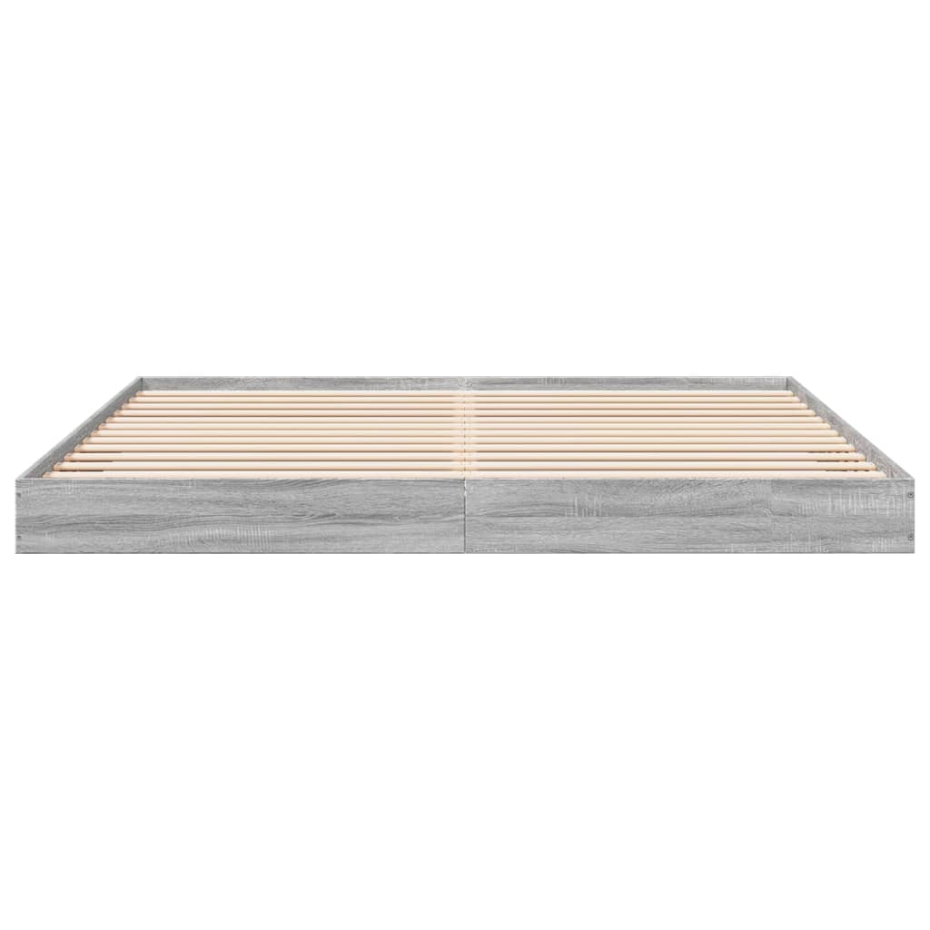 vidaXL Πλαίσιο κρεβατιού χωρίς στρώμα 180x200 εκ. Επεξεργασμένο Ξύλο