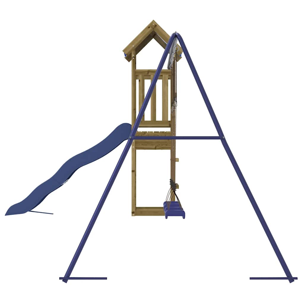 vidaXL Παιδική Χαρά Εξωτερικού Χώρου από Εμποτισμένο Ξύλο Πεύκου