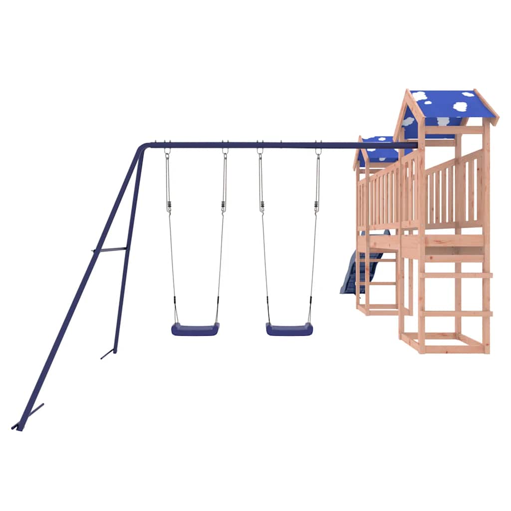 vidaXL Παιδική Χαρά Εξωτερικού Χώρου από Μασίφ Ξύλο Ψευδοτσούγκας