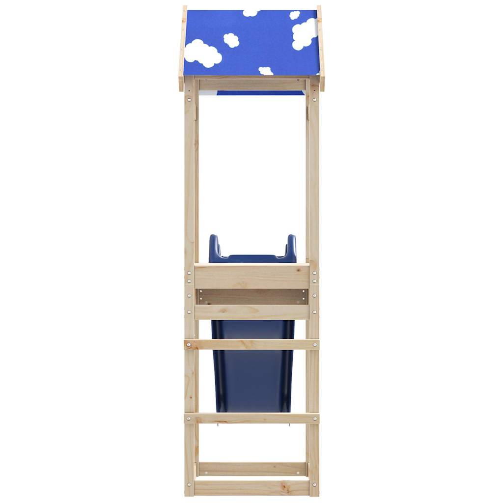 vidaXL Παιδική Χαρά Εξωτερικού Χώρου από Μασίφ Ξύλο Πεύκου