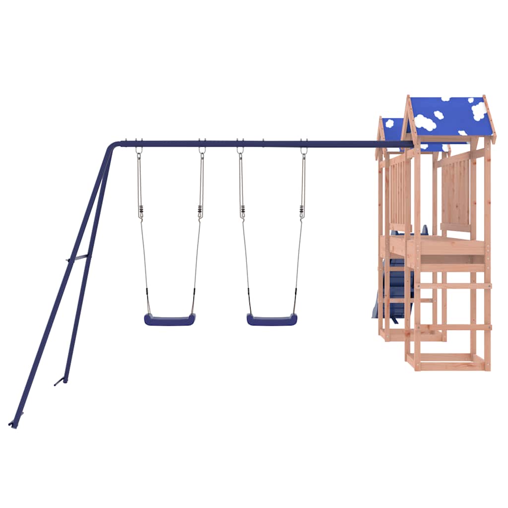 vidaXL Παιδική Χαρά Εξωτερικού Χώρου από Μασίφ Ξύλο Ψευδοτσούγκας