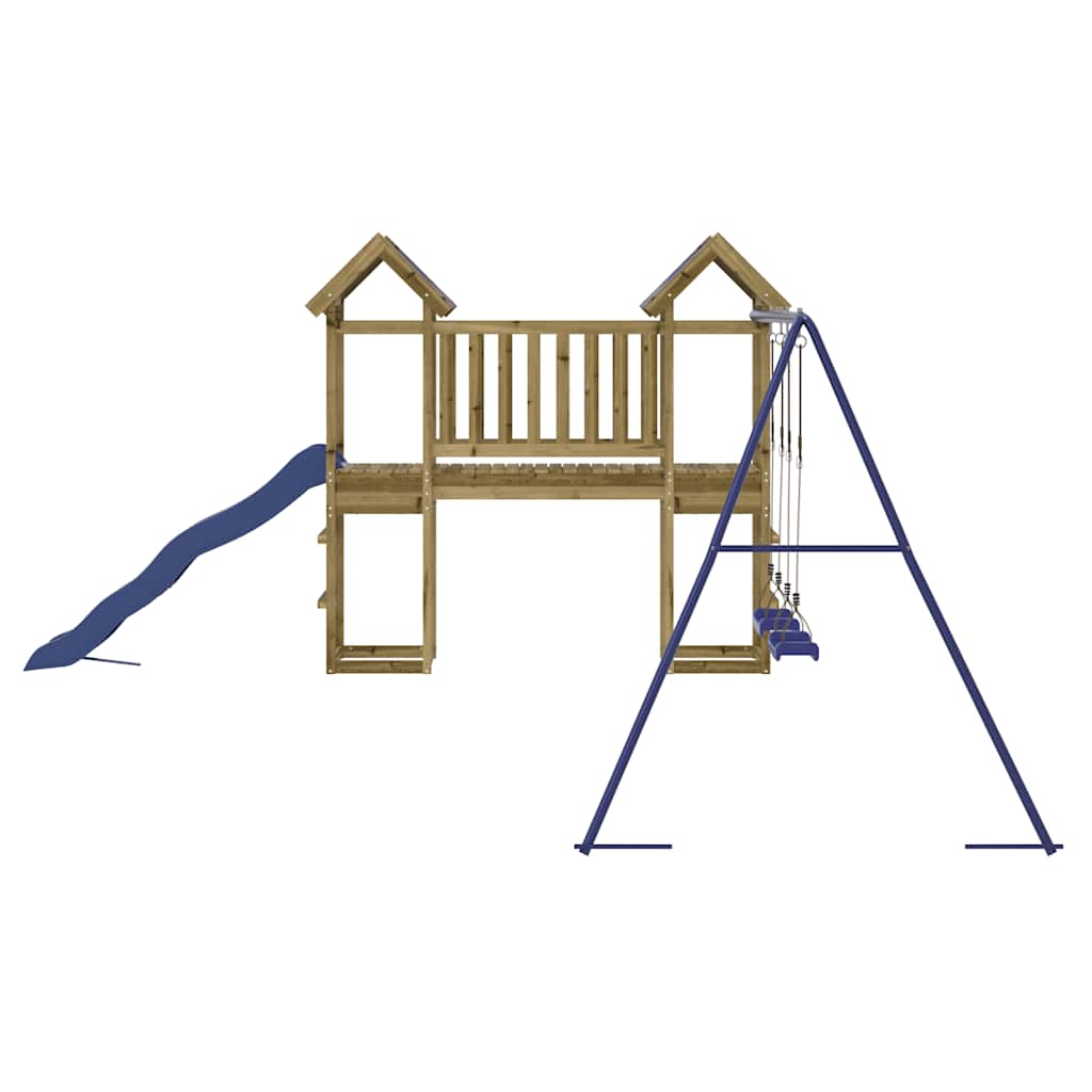 vidaXL Παιδική Χαρά Εξωτερικού Χώρου από Εμποτισμένο Ξύλο Πεύκου