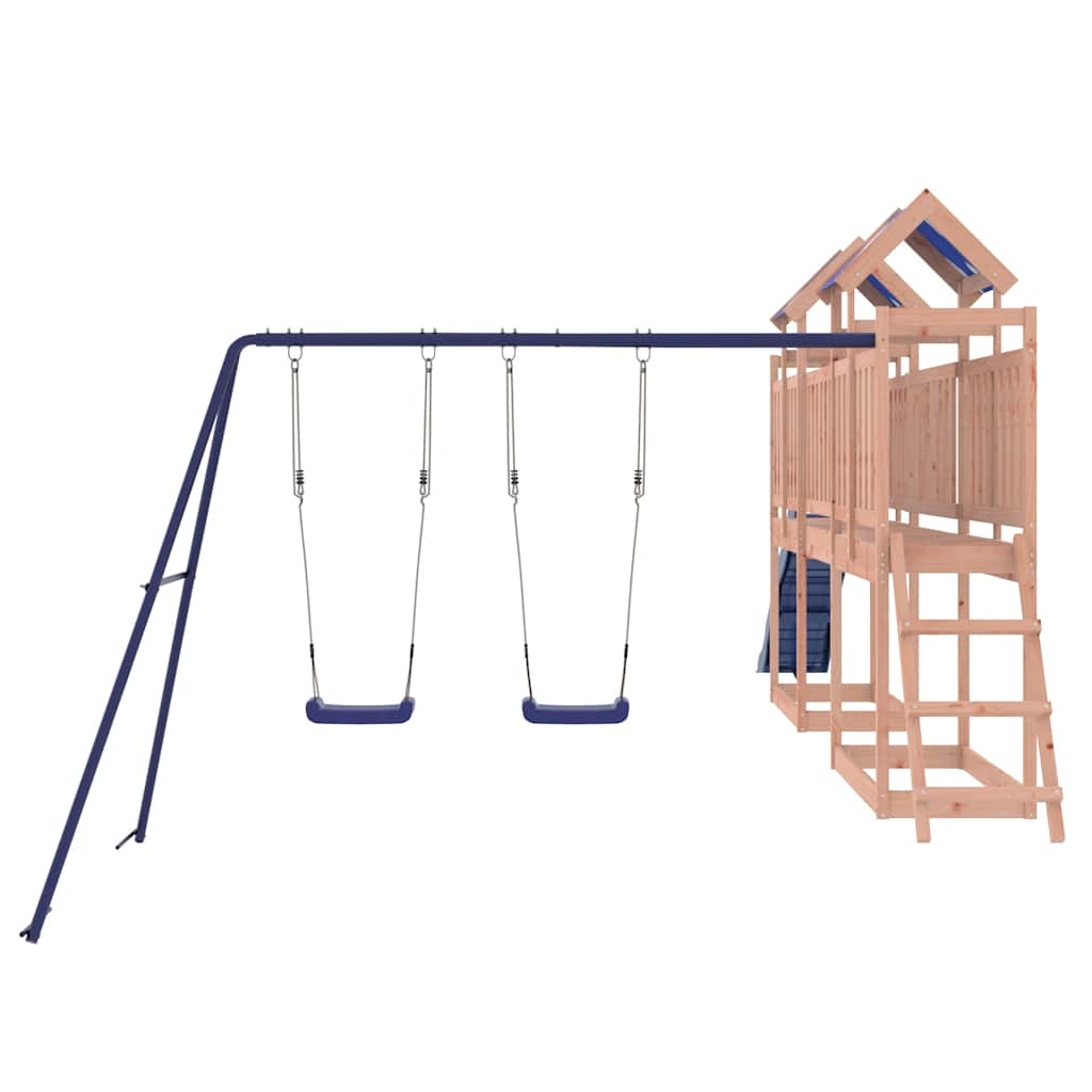 vidaXL Παιδική Χαρά Εξωτερικού Χώρου από Μασίφ Ξύλο Ψευδοτσούγκας