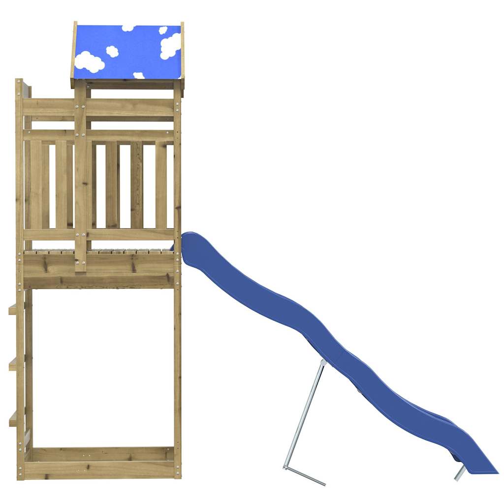 vidaXL Παιδική Χαρά Εξωτερικού Χώρου από Εμποτισμένο Ξύλο Πεύκου