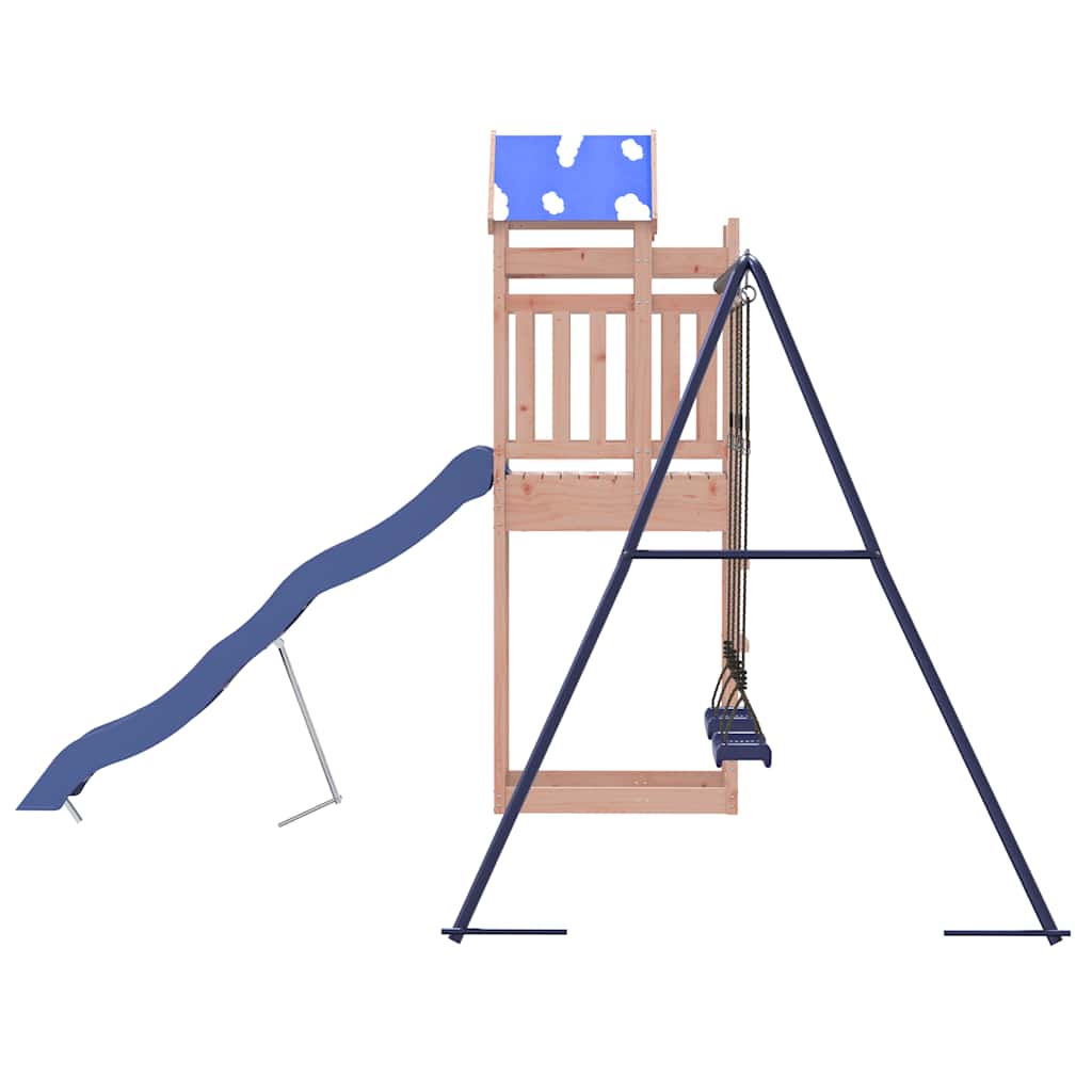 vidaXL Παιδική Χαρά Εξωτερικού Χώρου από Μασίφ Ξύλο Ψευδοτσούγκας