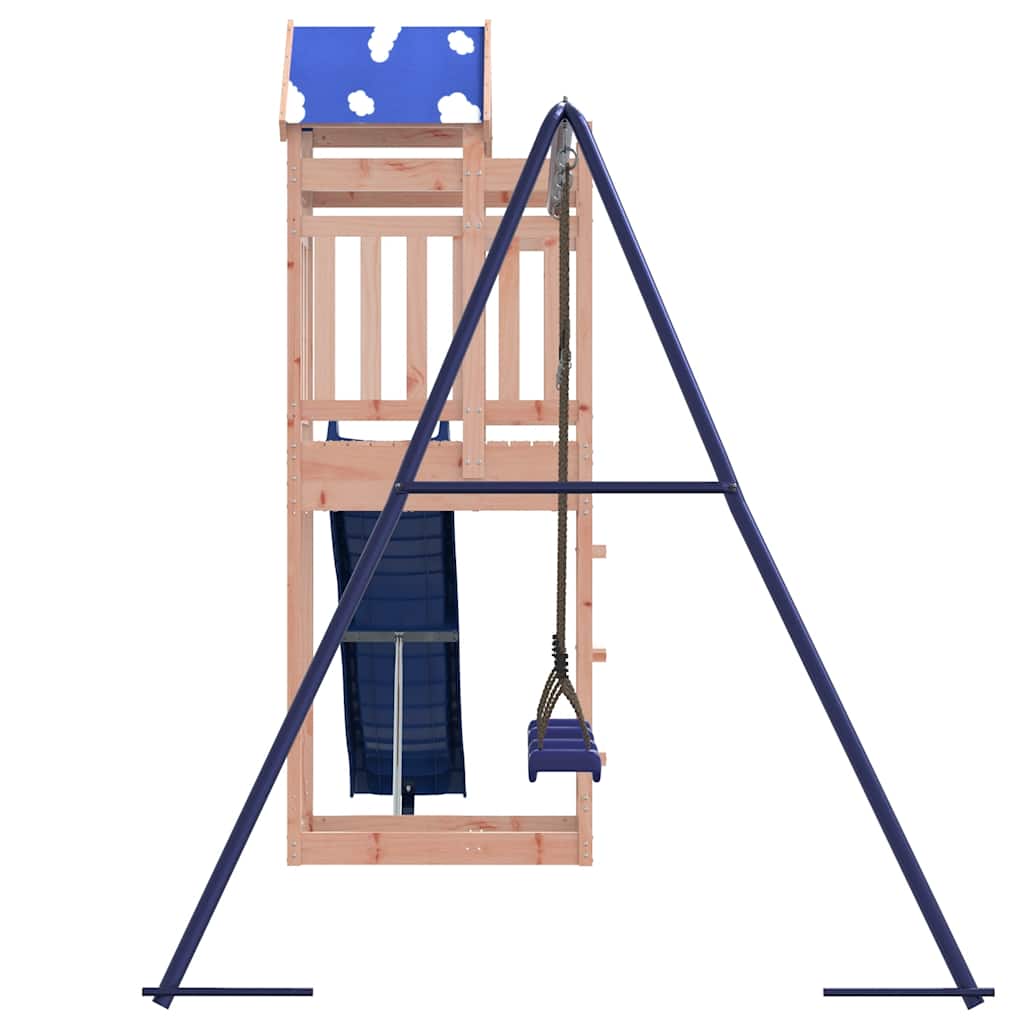 vidaXL Παιδική Χαρά Εξωτερικού Χώρου από Μασίφ Ξύλο Ψευδοτσούγκας