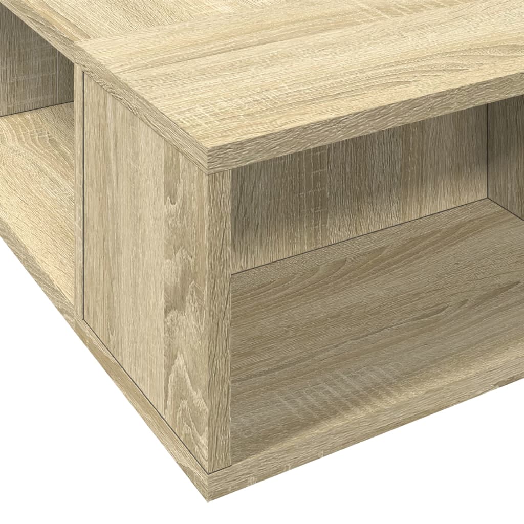 vidaXL Πλαίσιο Κρεβατιού Sonoma Δρυς 160x200 εκ. Επεξεργασμένο Ξύλο