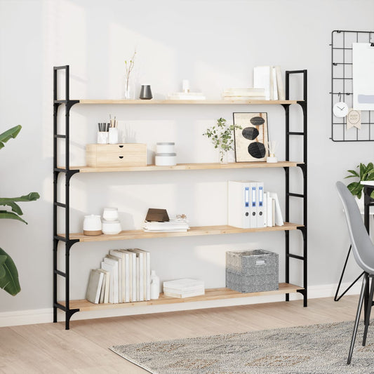 vidaXL Ράφι Πλωτό 120x20x2 εκ. από Μασίφ Ξύλο Ακακίας χωρίς Επεξεργασία