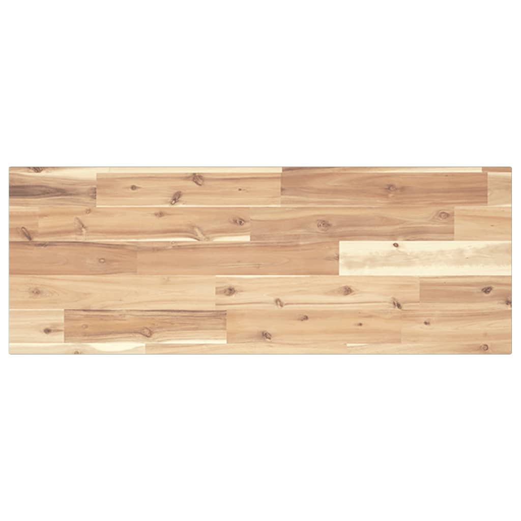 vidaXL Ράφια Πλωτά 3 τεμ. 100x30x2 εκ. από Μασίφ Ξύλο Ακακίας χωρίς Επεξεργασία
