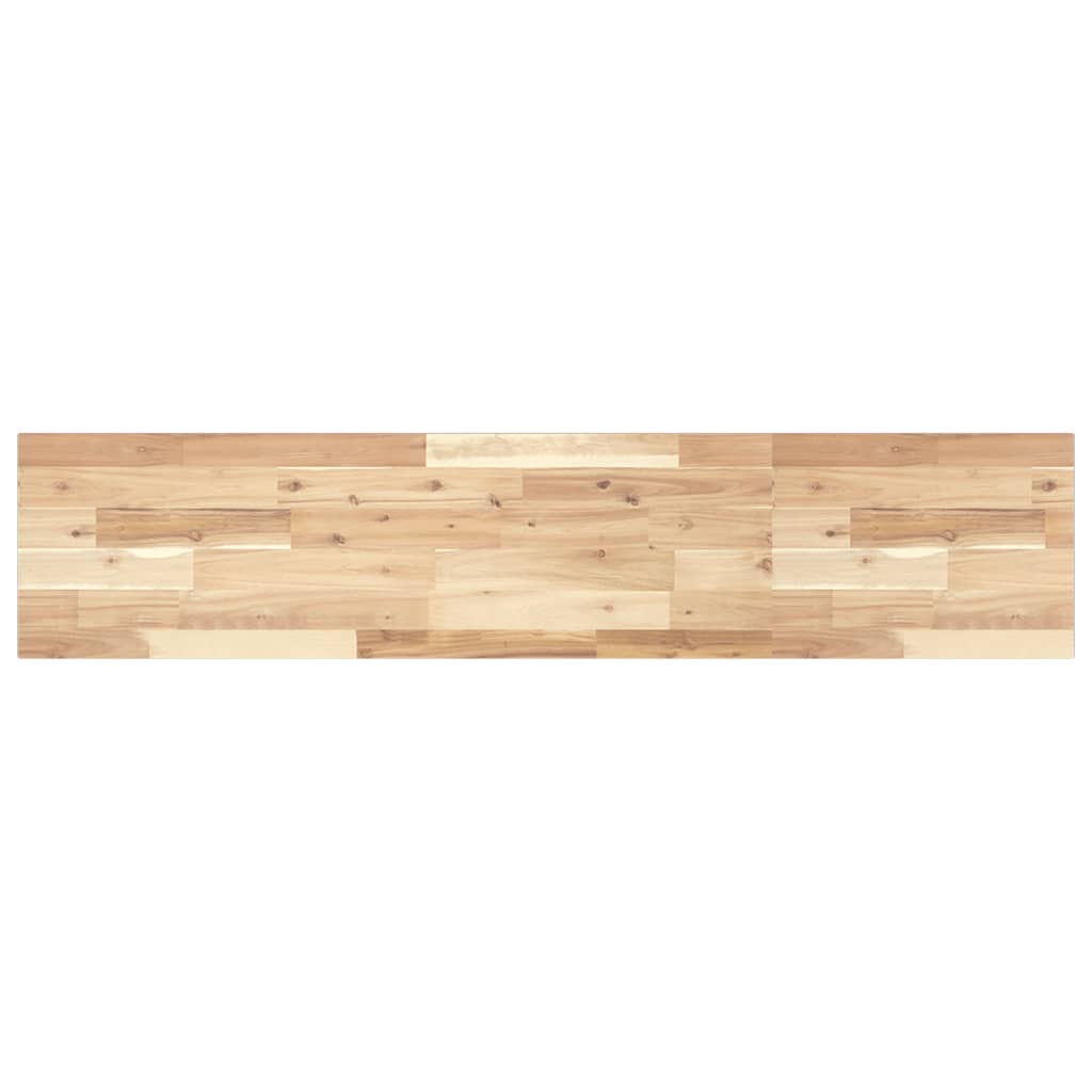 vidaXL Ράφι Κρεμαστό 140 x 30 x 2 εκ. Ακατέργαστο Μασίφ Ξύλο Ακακίας